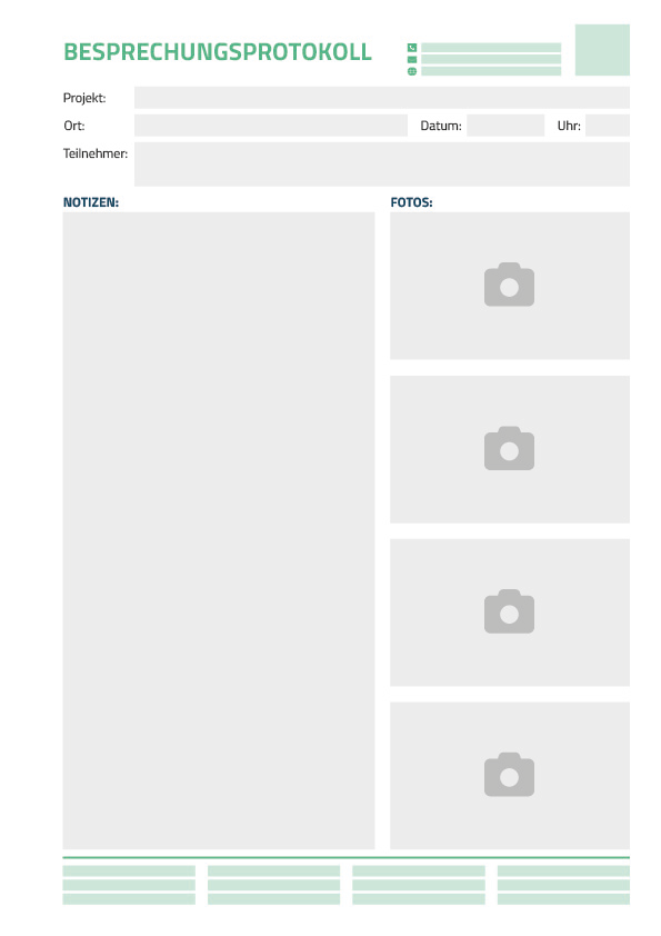 Besprechungsprotokoll 3